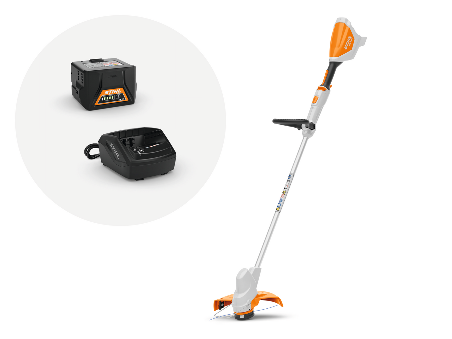 Stihl Battery Grass Trimmer FSA57 Set