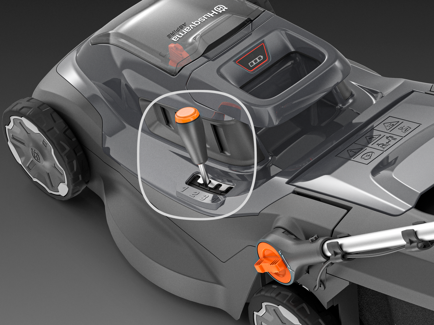 Husqvarna Battery Lawn Mower Aspire™ LC34-P4A Set