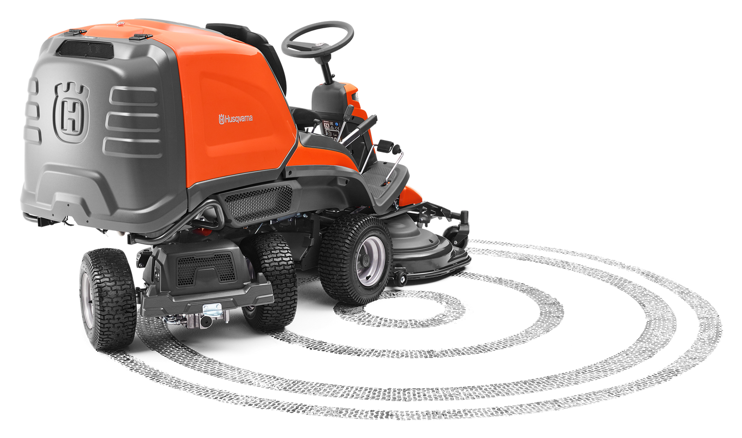 Husqvarna Petrol Ride-On Lawn Mower RC 320Ts AWD