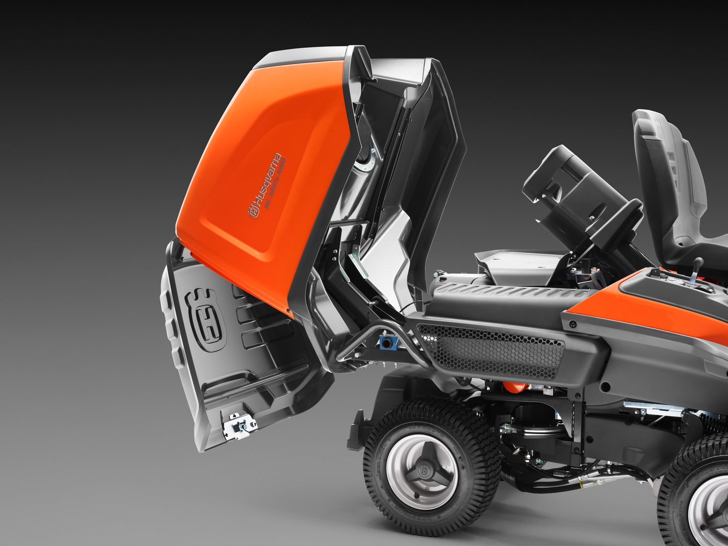 Husqvarna Petrol Ride-On Lawn Mower RC 320Ts AWD