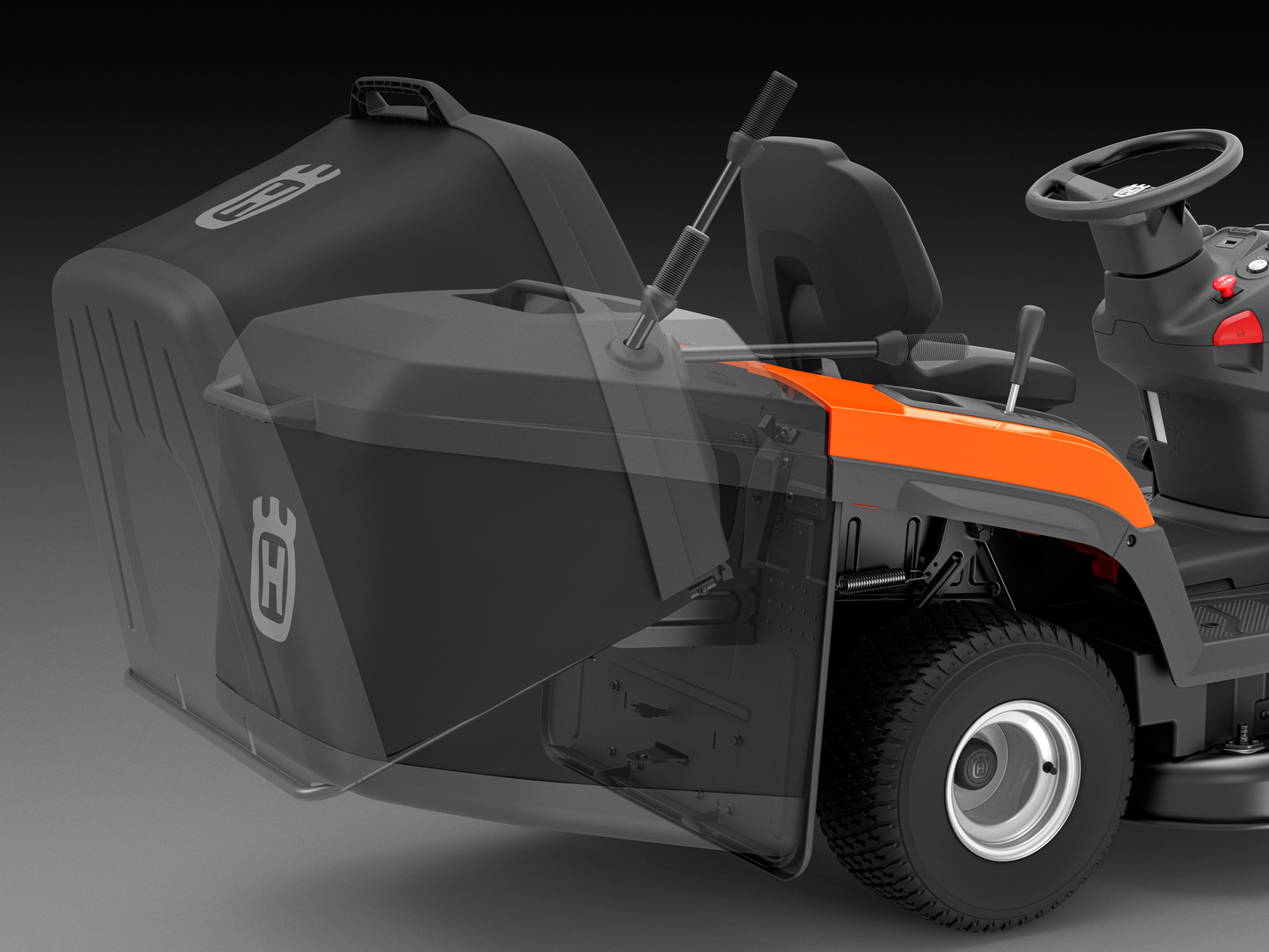 Husqvarna Petrol Tractor Lawn Mower TC 220T