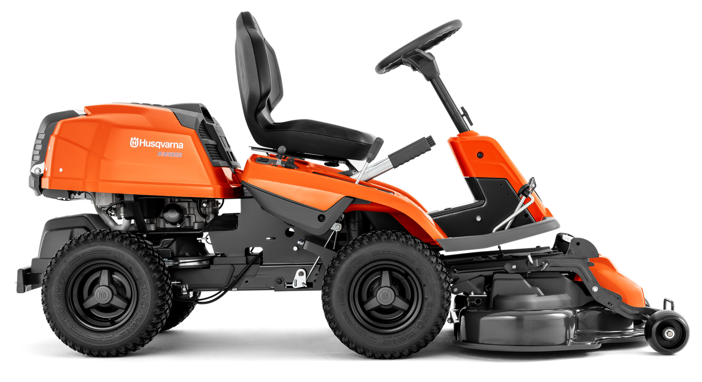 Husqvarna Petrol Ride-On Lawn Mower R 214TC