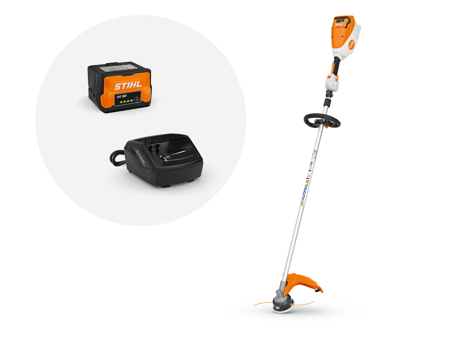 Stihl Battery Grass Trimmer FSA 80 R Set