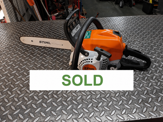 SOLD - Used Petrol Chainsaw - Stihl MS 211 C 14inch