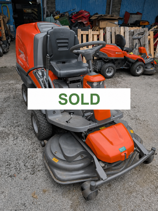 SOLD - Used Petrol Lawn Mower - Ride On - Husqvarna RC320Ts AWD - Half New Price - Very Rare